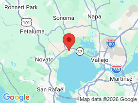 Map of Site Report: San Pablo Bay National Wildlife Refuge, United States of America